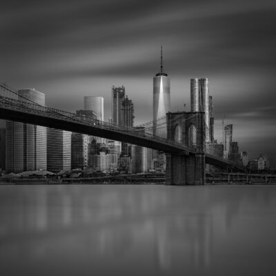 Immaterial Intricacy - Brooklyn Bridge, New York - © Julia Anna Gospodarou 2017 manhattan skyline