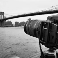 Fujifilm GFX 50S new york brooklyn bridge