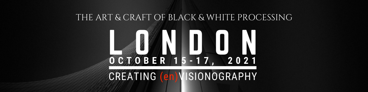 London enVisionography black and white photography workshop 2021