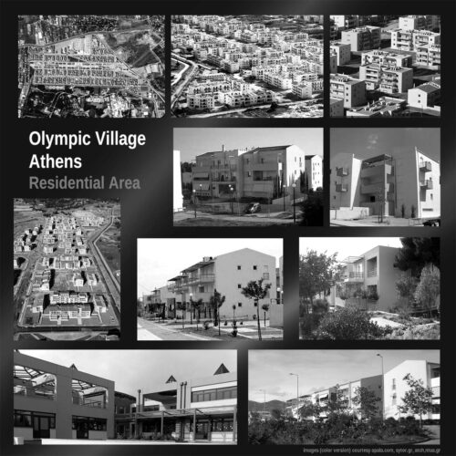 julia anna gospodarou Olympic village rezidential area athens design
