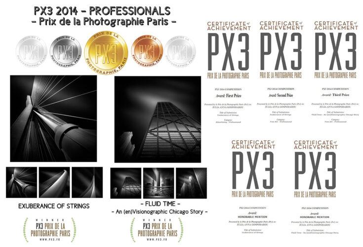 julia anna gospodarou PX3 2014 – PRIX DE LA PHOTOGRAPHIE awards  PARIS - PROFESSIONALS